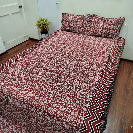 Ajrak Bedsheet 2