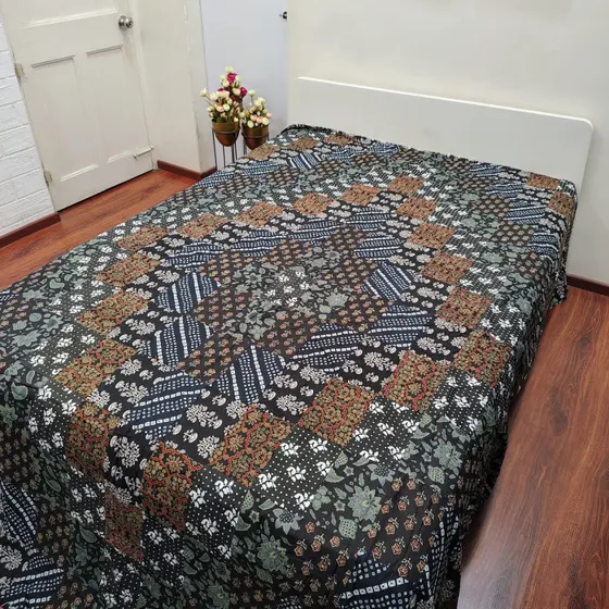 Brown Patchwork Dohar