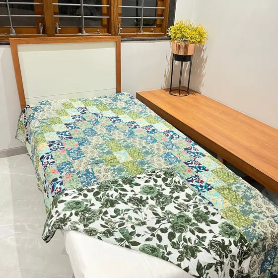Green Mosaic Single Dohar