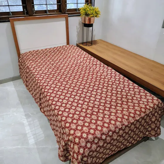 Red Ajrak Dohar