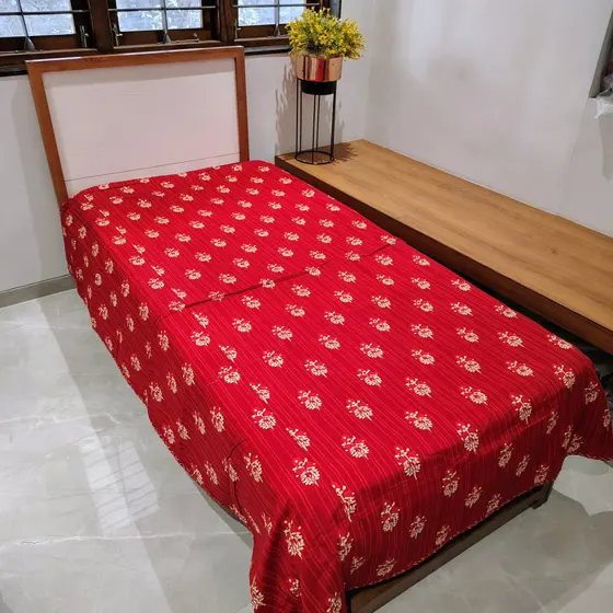 Red Ajrak Dohar